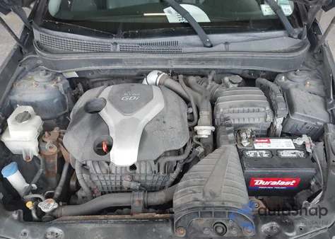 2013 Hyundai Sonata Se 2.0T из США, поврежденный, VIN 5NPEC4AB6DH804896